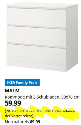 wann gibt es Ikea angebote?